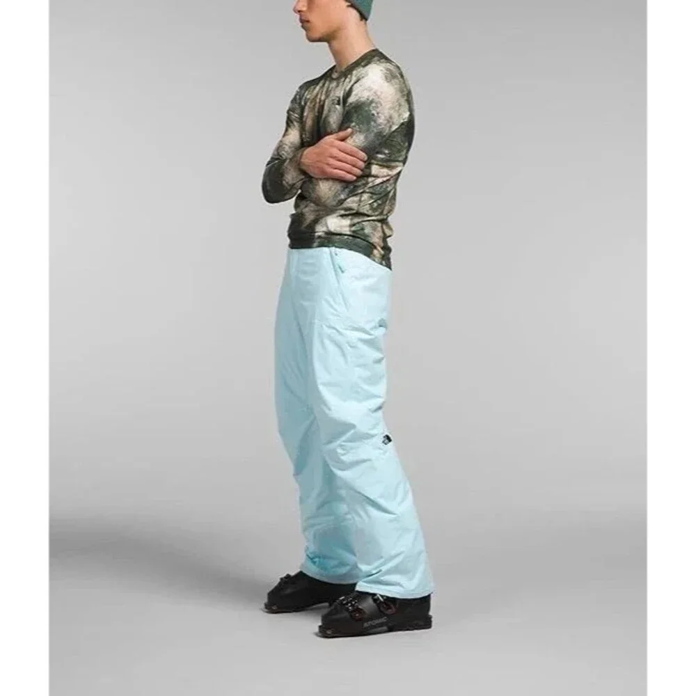THE NORTH FACE Men's Freedom‎ Insulated Snow Pant Ice Blue NWT $200